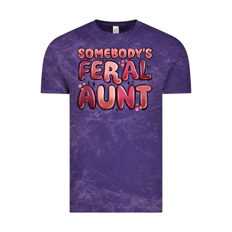 Somebodys Feral Aunt Vintage Tee by MaliasSmallBusiness | Teevron