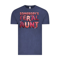 Vintage Denim somebodys feral aunt Vintage Tee - MaliasSmallBusiness