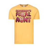 Vintage Mustard somebodys feral aunt Vintage Tee - MaliasSmallBusiness