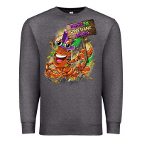 Charcoal Heather throw me something mister Premium Sweatshirt - CowGirlArtShop