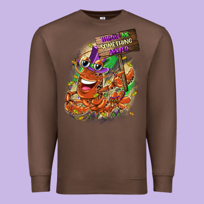 Throw Me Something Mister Premium Sweatshirt Designed By Cowgirlartshop