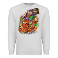 Dove Grey throw me something mister Premium Sweatshirt - CowGirlArtShop