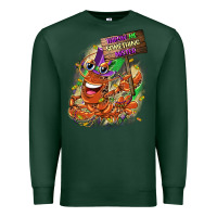Sports Green throw me something mister Premium Sweatshirt - CowGirlArtShop