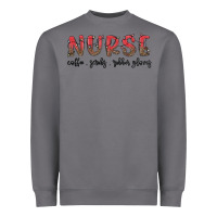 Christmas Nurse Heavyweight Sweatshirt | Teevron