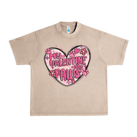 French Oak my valentine has paws Urban Heavy Tee - MaliasSmallBusiness