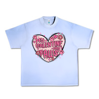 Grape Ice my valentine has paws Urban Heavy Tee - MaliasSmallBusiness