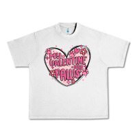 Lunar Rock my valentine has paws Urban Heavy Tee - MaliasSmallBusiness