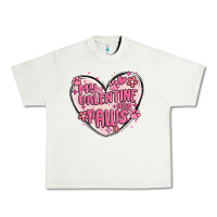 Pistachio my valentine has paws Urban Heavy Tee - MaliasSmallBusiness