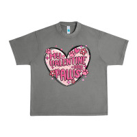 Tornado my valentine has paws Urban Heavy Tee - MaliasSmallBusiness
