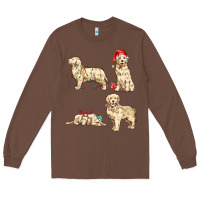Chestnut christmas dogs Long Sleeve Tee - MaliasSmallBusiness