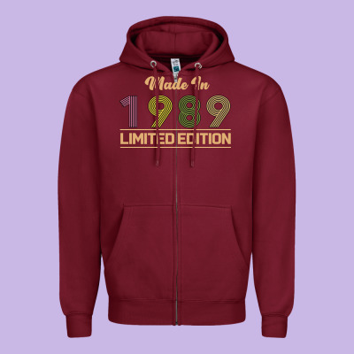 Made In 1989 Limited Edition Zipper Hoodie Designed By Bettercallsaul