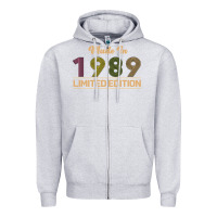 Heather Grey Made In 1989 Limited Edition Zipper Hoodie - Bettercallsaul