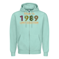 Seafoam Made In 1989 Limited Edition Zipper Hoodie - Bettercallsaul