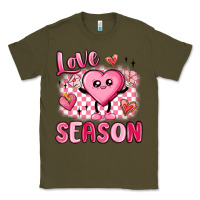 Army Green love season Classic Tee - MaliasSmallBusiness
