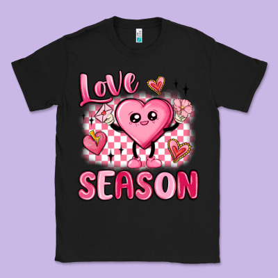 Love Season Classic Tee Designed By Maliassmallbusiness
