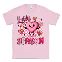 Bubblegum Pink love season Classic Tee - MaliasSmallBusiness