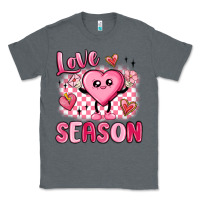 Charcoal Heather love season Classic Tee - MaliasSmallBusiness