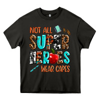Asphalt not all super heroes wear capes Heavy Core Tee - AdoDesignShop