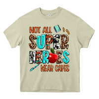 Mossy not all super heroes wear capes Heavy Core Tee - AdoDesignShop