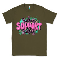 Army Green babes support babes Classic Tee - JahusDesignShop