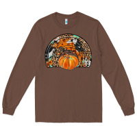 Chestnut western pumpkin fall rainbow Long Sleeve Tee - JahusDesignShop