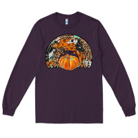 Plum western pumpkin fall rainbow Long Sleeve Tee - JahusDesignShop