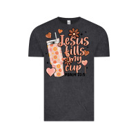 Vintage Black valentine jesus fills my cup Vintage Tee - MaliasSmallBusiness