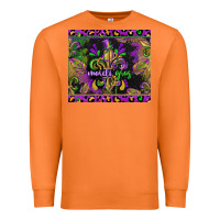 Carrot mardi gras fleur de lis Premium Sweatshirt - CowGirlArtShop