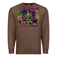 Chestnut mardi gras fleur de lis Premium Sweatshirt - CowGirlArtShop