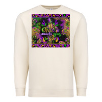 Sandshell mardi gras fleur de lis Premium Sweatshirt - CowGirlArtShop