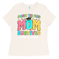Bone forget the grad mom survived class of 2024 Ladies Tee - JahusDesignShop