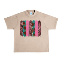 French Oak valentine's leopard brushstroke Urban Heavy Tee - AdoDesignShop
