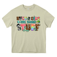 Mossy busy doing cool teacher stuff Heavy Core Tee - AdoDesignShop