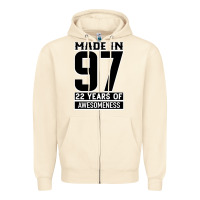 Sandshell Made In 97 22 Years Of Awesomeness Zipper Hoodie - Bettercallsaul
