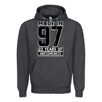 Smoke Made In 97 22 Years Of Awesomeness Zipper Hoodie - Bettercallsaul