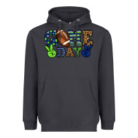 Smoke Game day green and blue team color Heavyweight Hoodie - HowdyJamesFarm
