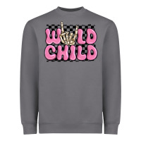 Storm wild child pink skeleton Heavyweight Sweatshirt - MaliasSmallBusiness