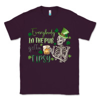 Plum everybody in the pub gettin' tipsy Classic Tee - MaliasSmallBusiness
