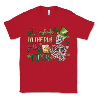 Red everybody in the pub gettin' tipsy Classic Tee - MaliasSmallBusiness