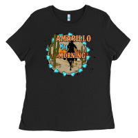 Black Amarillo by morning Ladies Tee - JahusDesignShop