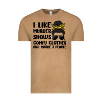 Vintage Camel i like murder shows comfy clothes and maybe 3 peop Vintage Tee - MaliasSmallBusiness