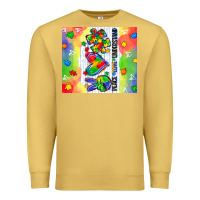 Antique Gold peace love understand Premium Sweatshirt - CowGirlArtShop