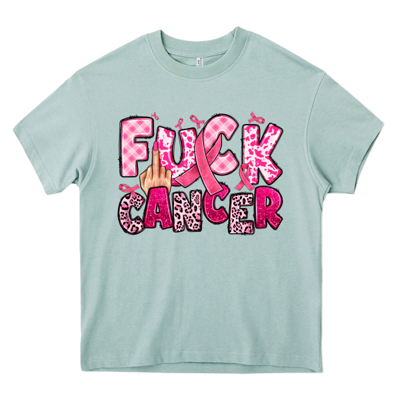 Fuck Cancer Heavy Core Tee by JahusDesignShop | Teevron