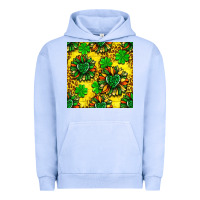 Pigment Grape Ice St. Patrick's sunflower seamless pattern Urban Hoodie - BundleAndBundleShop