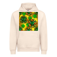 Sandshell St. Patrick's sunflower seamless pattern Urban Hoodie - BundleAndBundleShop