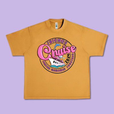 Friends 2024 Cruise Urban Heavy Tee Designed By Maliassmallbusiness