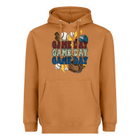 Game Day Lightning Bolt Baseball Heavyweight Hoodie | Teevron