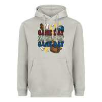 Moon Dust Game Day lightning bolt Baseball Heavyweight Hoodie - HowdyJamesFarm