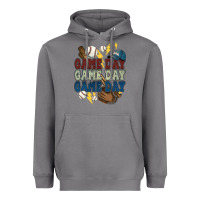 Storm Game Day lightning bolt Baseball Heavyweight Hoodie - HowdyJamesFarm