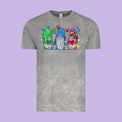 Autism Gnome Vintage Tee Designed By Jahusdesignshop
